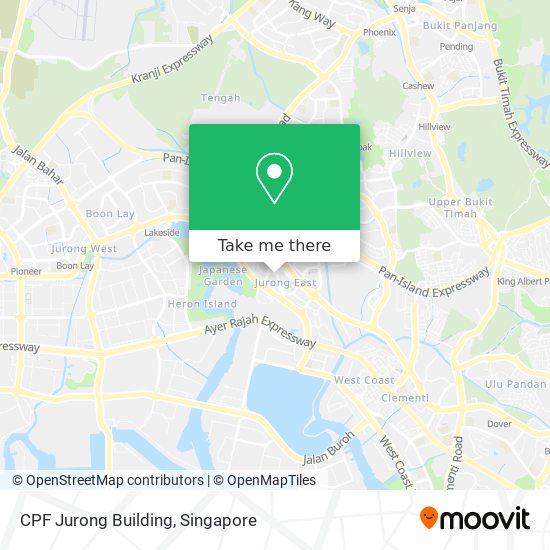 CPF Jurong Building map