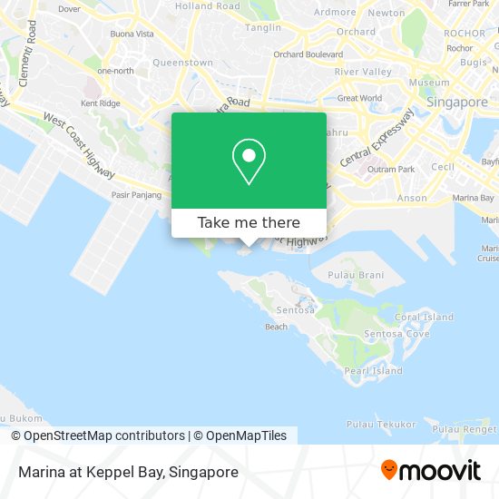 Marina at Keppel Bay map