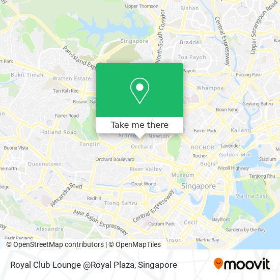 Royal Club Lounge @Royal Plaza map