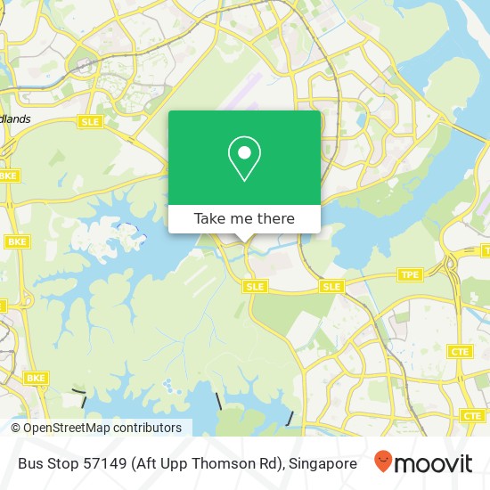 Bus Stop 57149 (Aft Upp Thomson Rd)地图