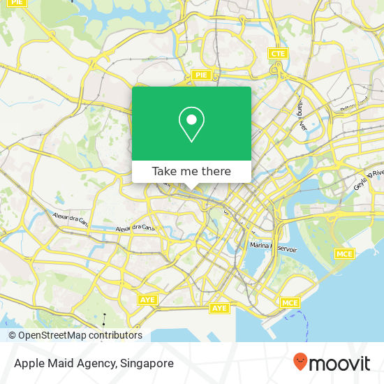 Apple Maid Agency map