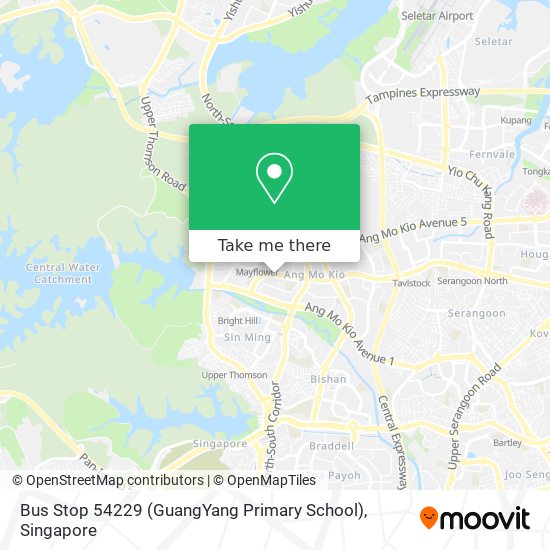 Bus Stop 54229 (GuangYang Primary School) map