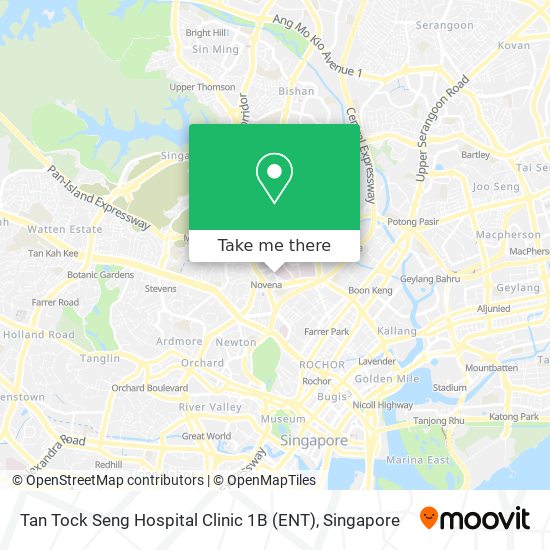 Tan Tock Seng Hospital Clinic 1B (ENT) map