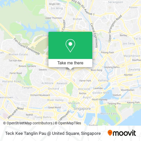 Teck Kee Tanglin Pau @ United Square地图