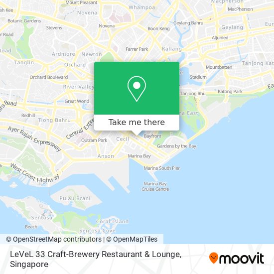 LeVeL 33 Craft-Brewery Restaurant & Lounge map