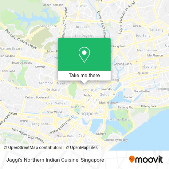 Jaggi's Northern Indian Cuisine map