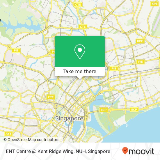 ENT Centre @ Kent Ridge Wing, NUH地图