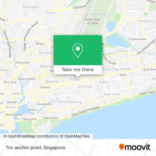 Tcc anchor point map