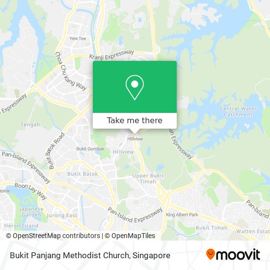 Bukit Panjang Methodist Church map