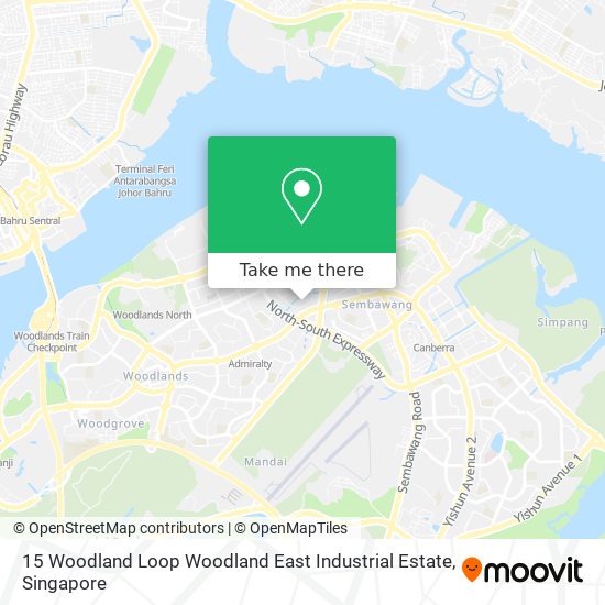 15 Woodland Loop Woodland East Industrial Estate map