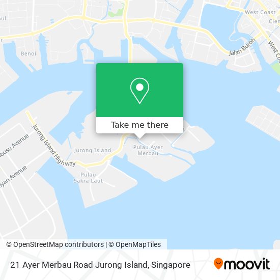 21 Ayer Merbau Road Jurong Island地图