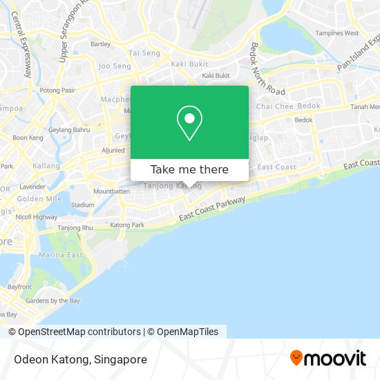 Odeon Katong map