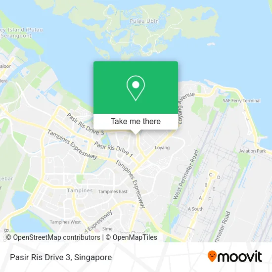 Pasir Ris Drive 3 map