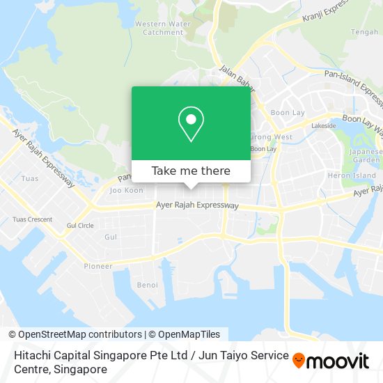 Hitachi Capital Singapore Pte Ltd / Jun Taiyo Service Centre map