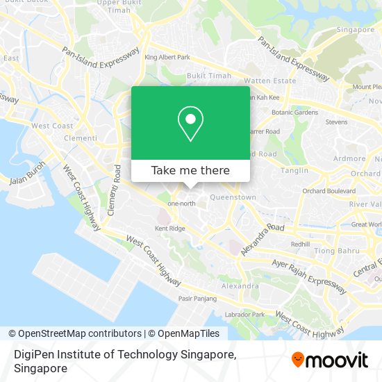 DigiPen Institute of Technology Singapore map