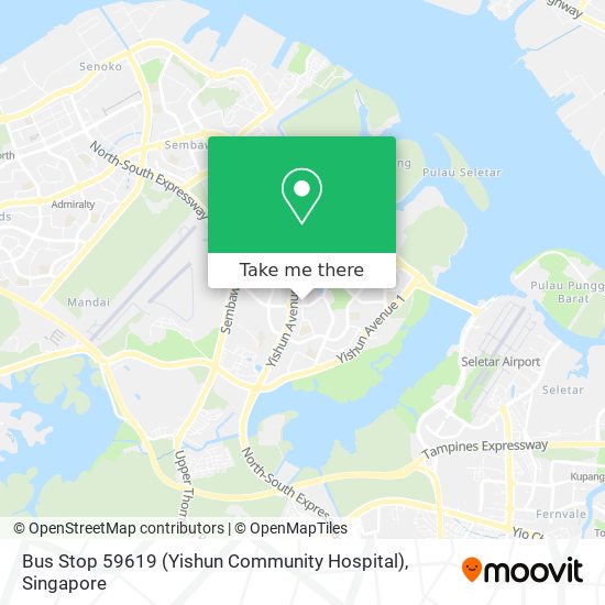 Bus Stop 59619 (Yishun Community Hospital) map