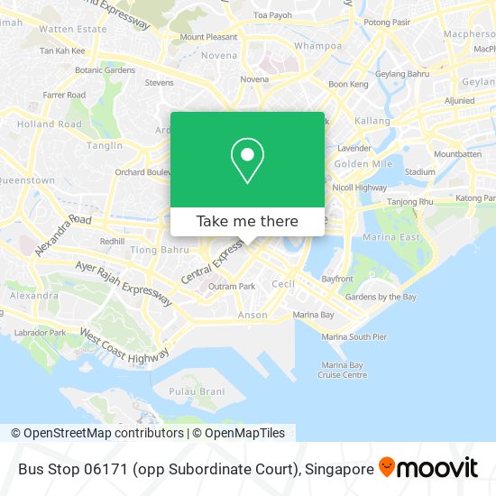 Bus Stop 06171 (opp Subordinate Court)地图