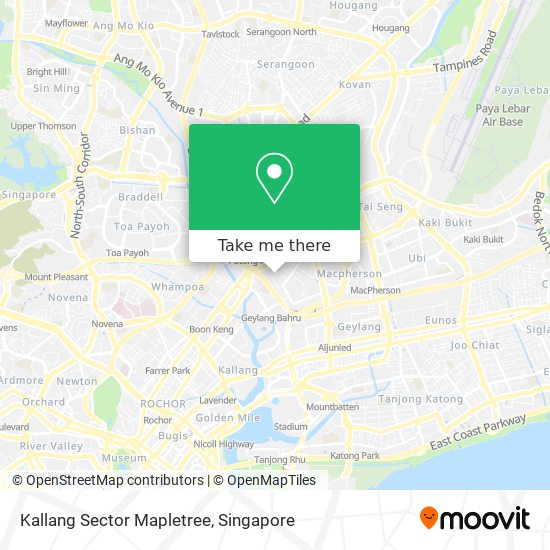 Kallang Sector Mapletree map