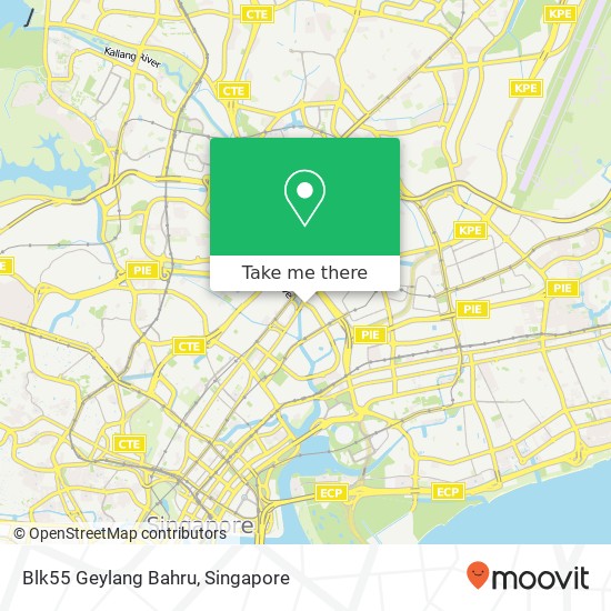 Blk55 Geylang Bahru map