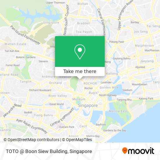 TOTO @ Boon Siew Building map