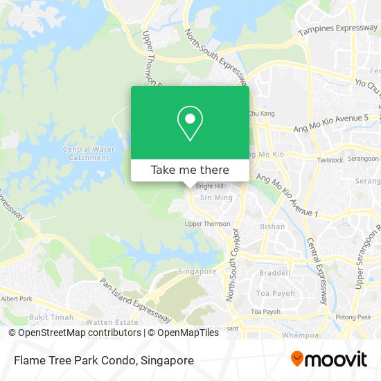 Flame Tree Park Condo map