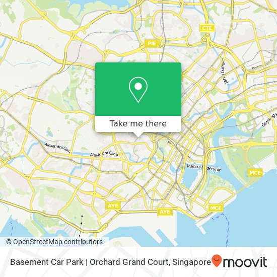 Basement Car Park | Orchard Grand Court地图