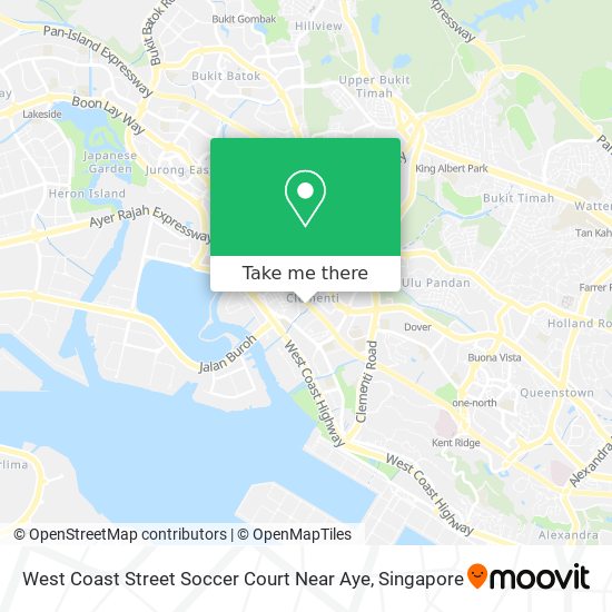 West Coast Street Soccer Court Near Aye地图