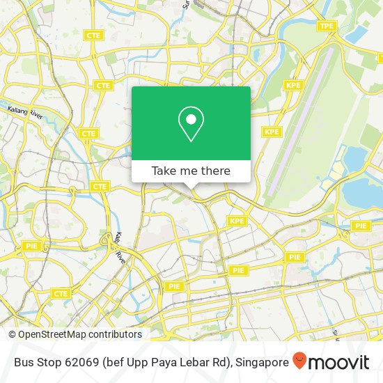 Bus Stop 62069 (bef Upp Paya Lebar Rd) map