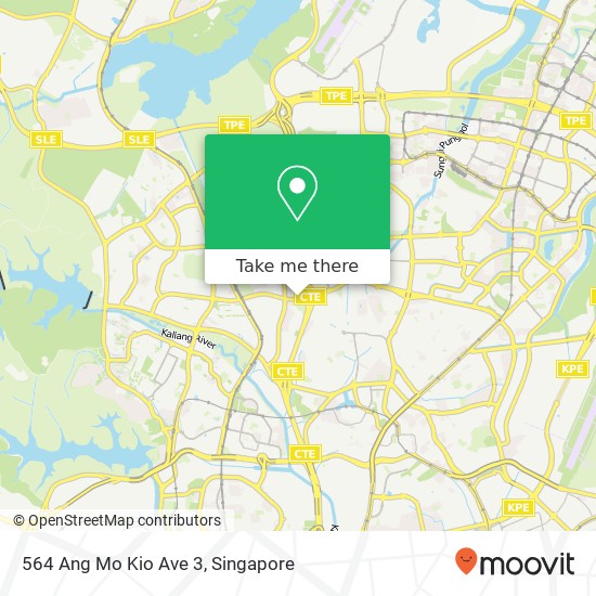 564 Ang Mo Kio Ave 3 map