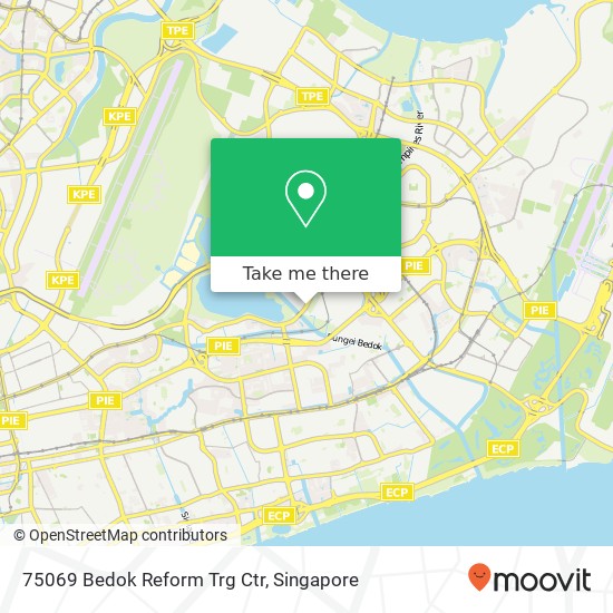 75069 Bedok Reform Trg Ctr地图