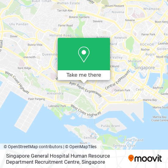 Singapore General Hospital Human Resource Department Recruitment Centre地图