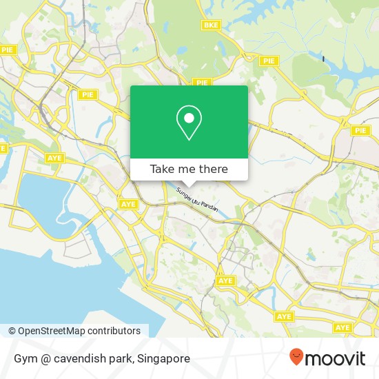 Gym @ cavendish park map