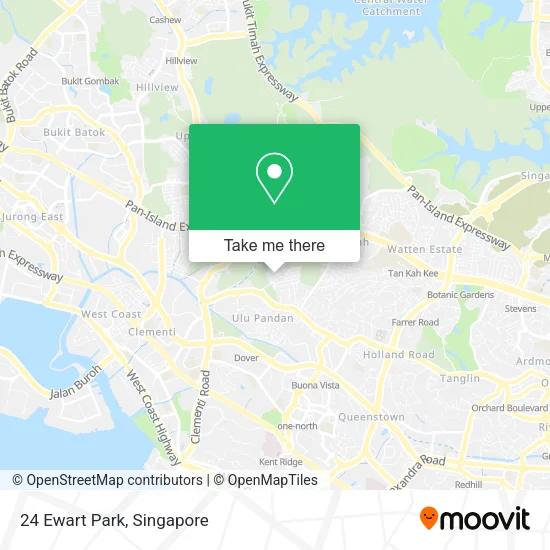 24 Ewart Park map