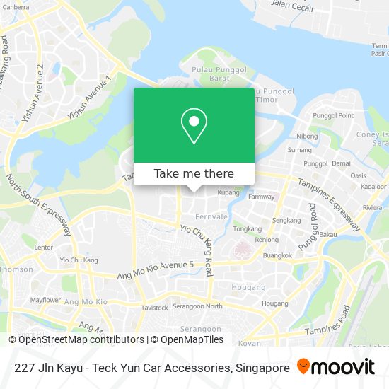 227 Jln Kayu - Teck Yun Car Accessories map