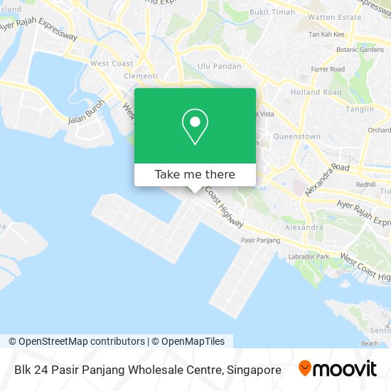 Blk 24 Pasir Panjang Wholesale Centre map