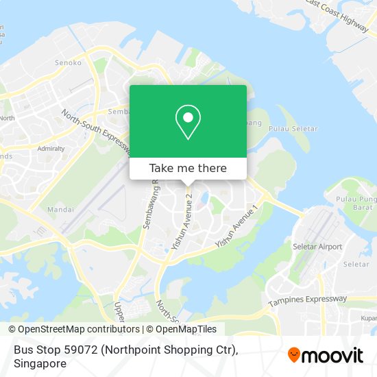 Bus Stop 59072 (Northpoint Shopping Ctr)地图