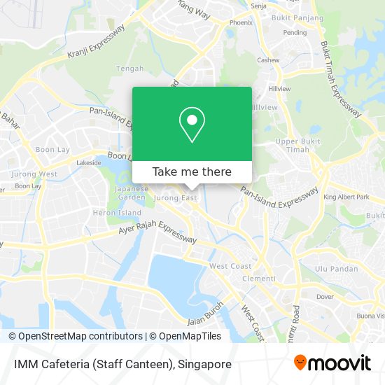 IMM Cafeteria (Staff Canteen) map
