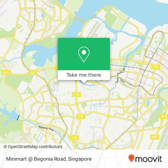 Minimart @ Begonia Road map