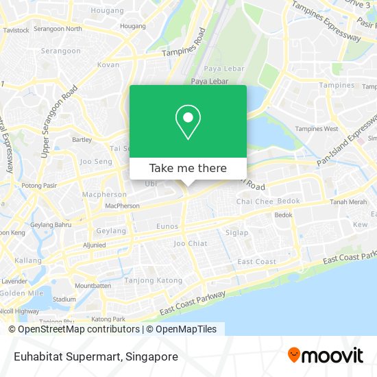 Euhabitat Supermart map