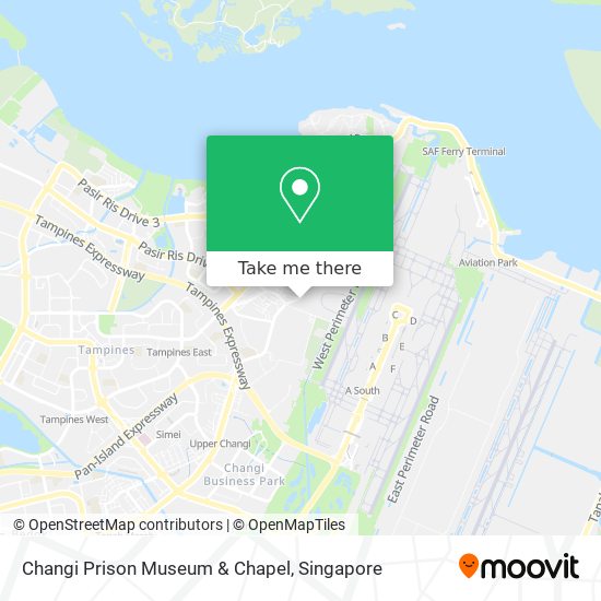 Changi Prison Museum & Chapel map
