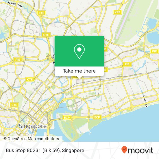 Bus Stop 80231 (Blk 59) map