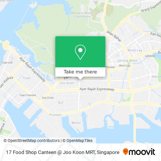 17 Food Shop Canteen @ Joo Koon MRT map