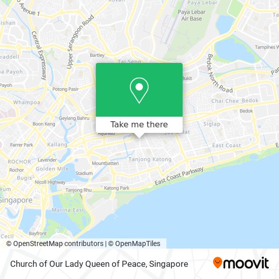 Church of Our Lady Queen of Peace map