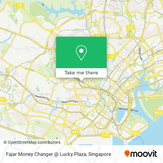 Fajar Money Changer @ Lucky Plaza地图