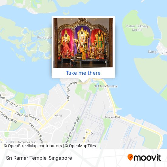Sri Ramar Temple map