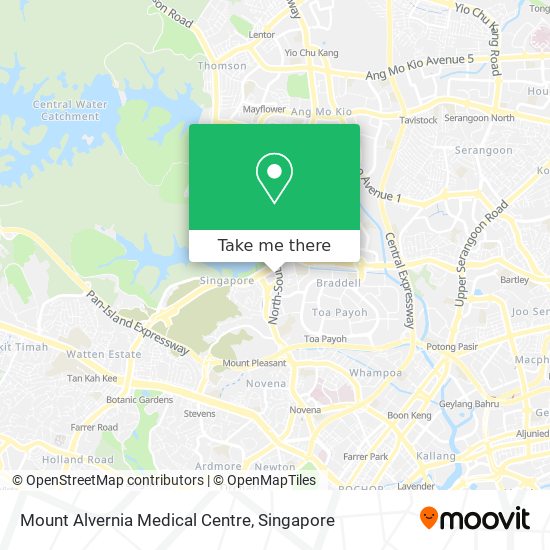 Mount Alvernia Medical Centre地图