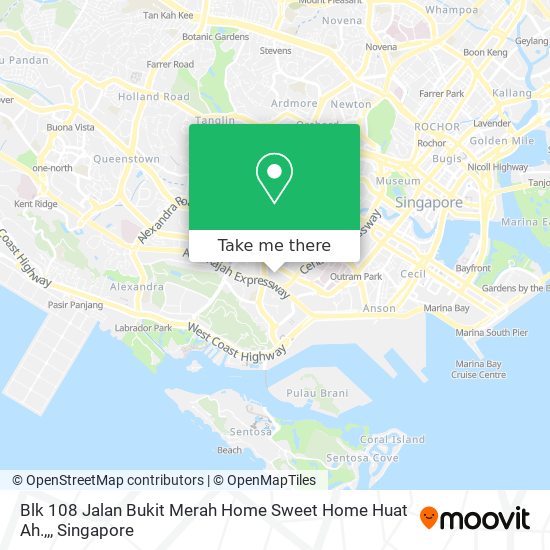 Blk 108 Jalan Bukit Merah  Home Sweet Home Huat Ah.,, map
