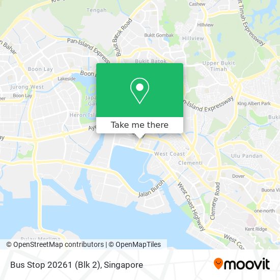 Bus Stop 20261 (Blk 2)地图