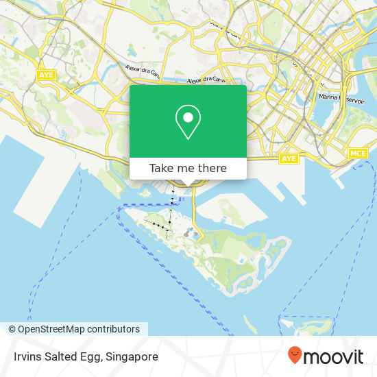 Irvins Salted Egg map