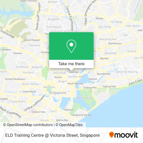 ELD Training Centre @ Victoria Street地图